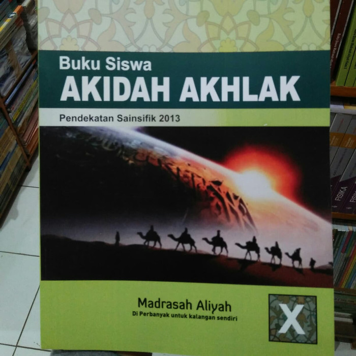 Detail Buku Akidah Akhlak Kelas X Nomer 9