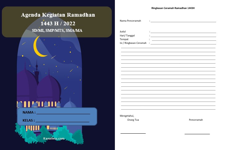 Detail Buku Aktivitas Ramadhan Nomer 32