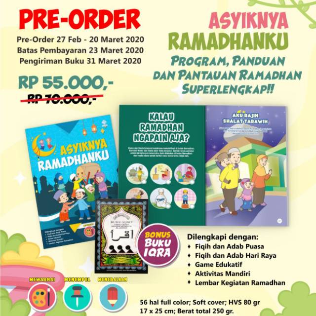 Detail Buku Aktivitas Ramadhan Nomer 6