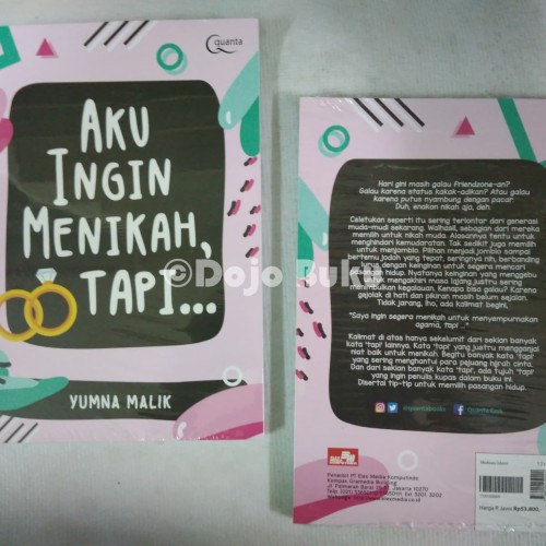 Detail Buku Aku Ingin Menikah Tapi Nomer 35