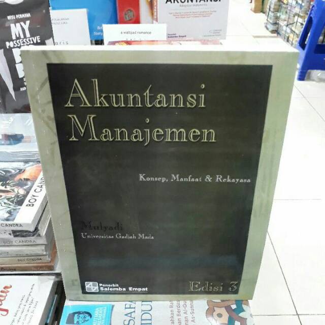 Detail Buku Akuntansi Manajemen Mulyadi Terbaru Nomer 4