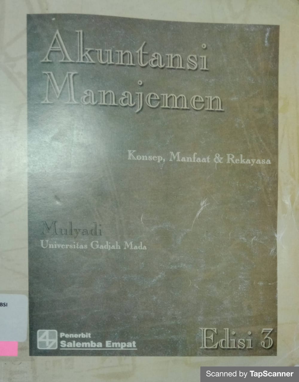 Detail Buku Akuntansi Manajemen Mulyadi Terbaru Nomer 32