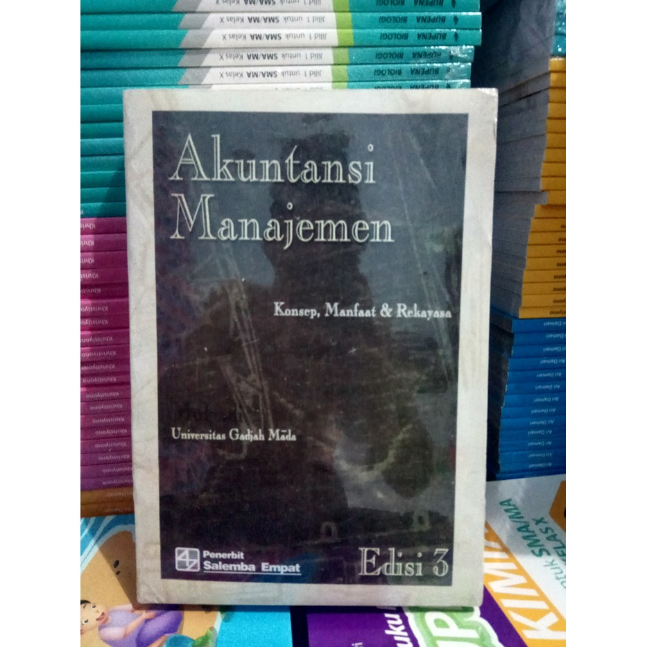 Detail Buku Akuntansi Manajemen Mulyadi Terbaru Nomer 5