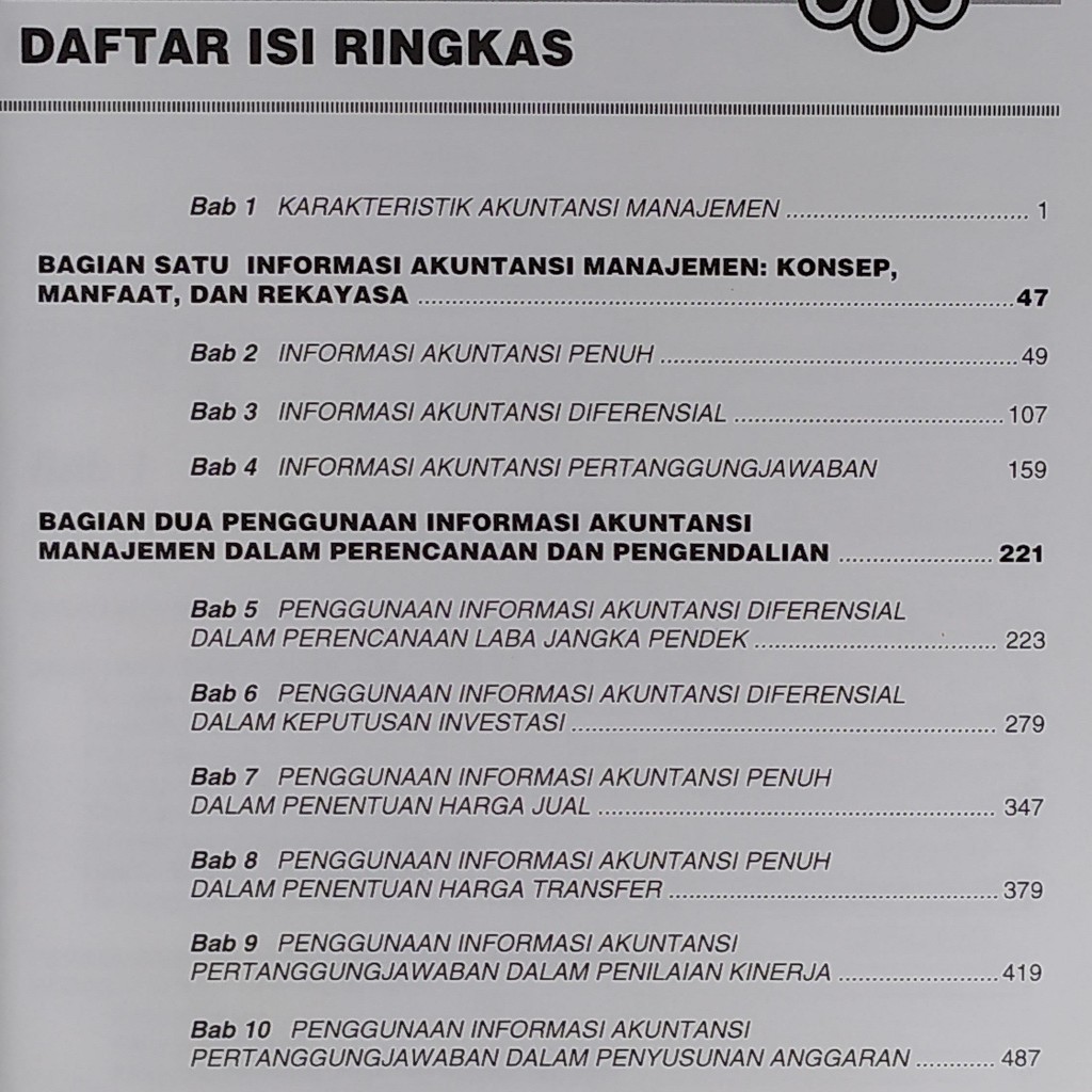 Detail Buku Akuntansi Manajemen Mulyadi Terbaru Nomer 50