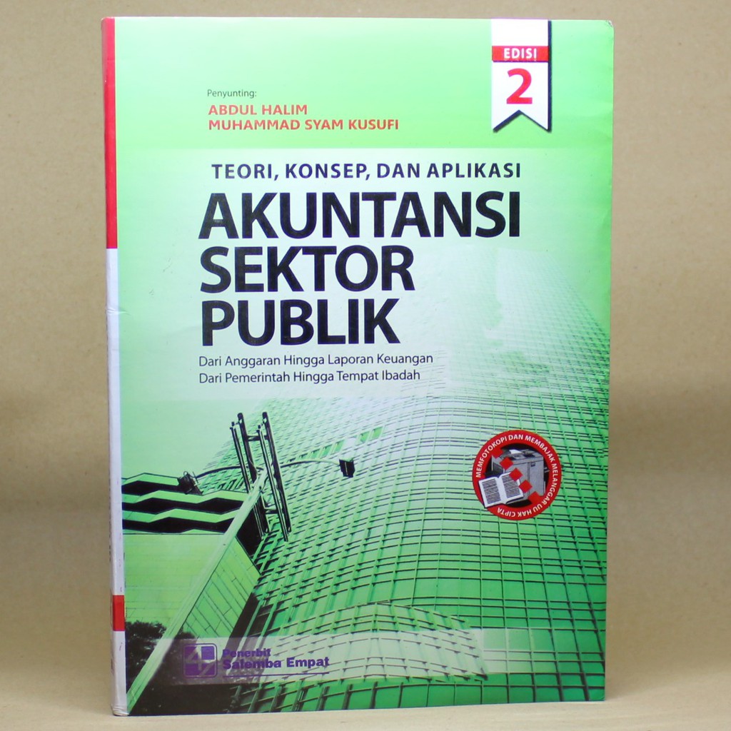 Detail Buku Akuntansi Sektor Publik Abdul Halim Nomer 5