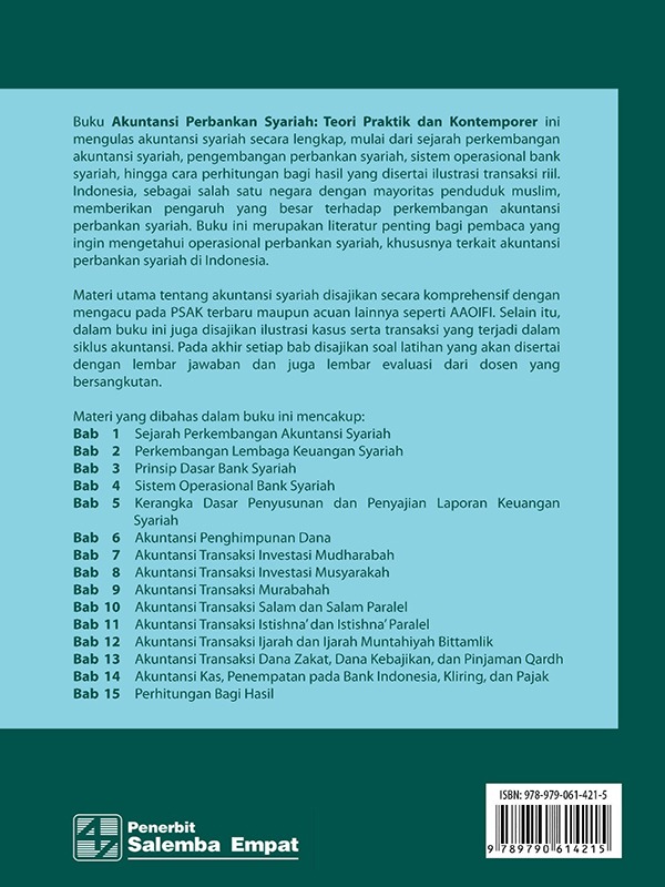 Detail Buku Akuntansi Syariah Salemba Empat Nomer 20