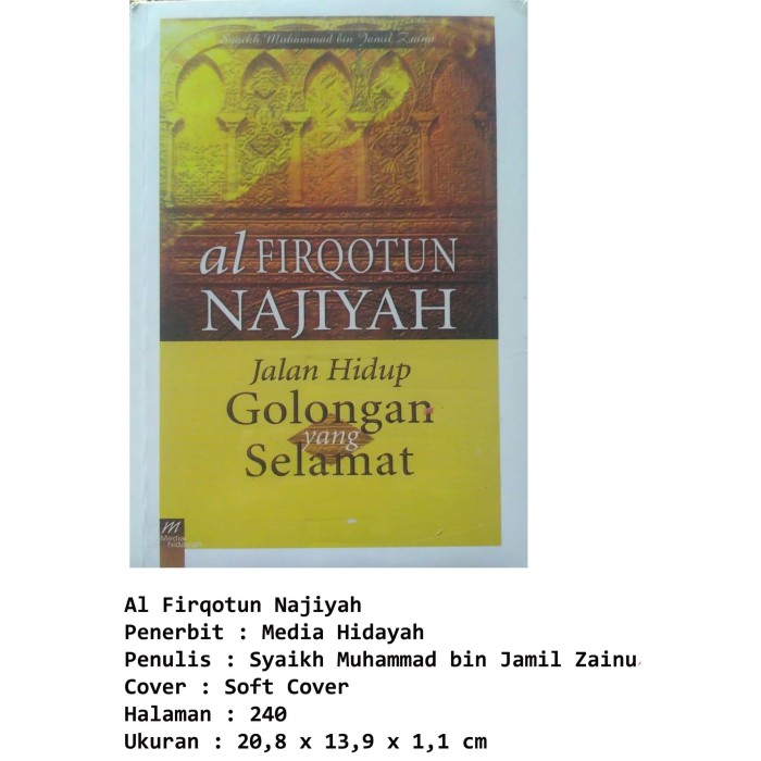 Detail Buku Al Firqotun Najiyah Nomer 7