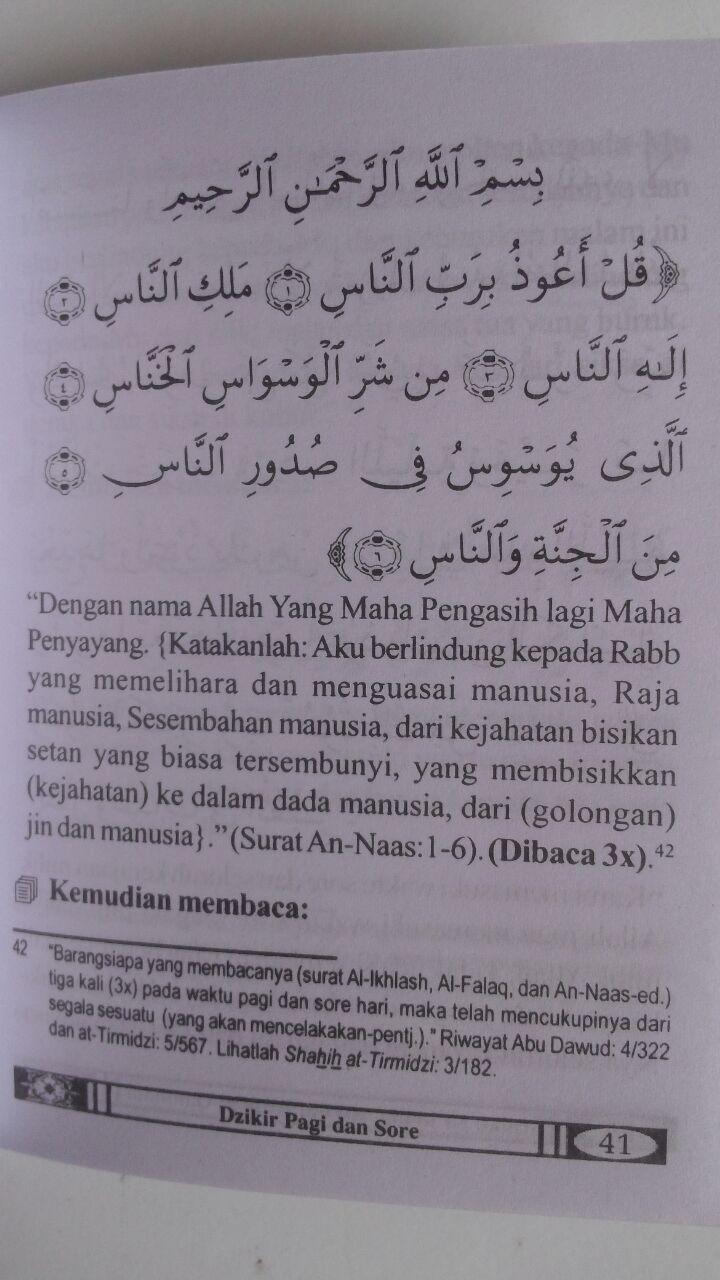 Detail Buku Al Matsurat Nomer 22