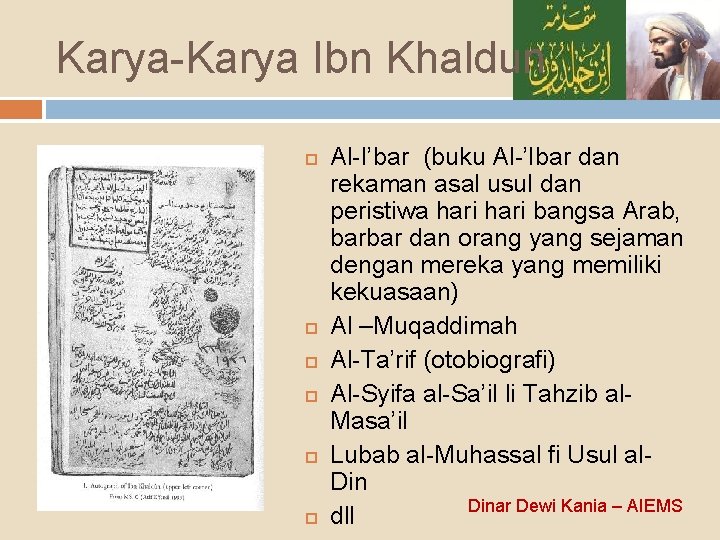 Detail Buku Al Muqaddimah Nomer 47