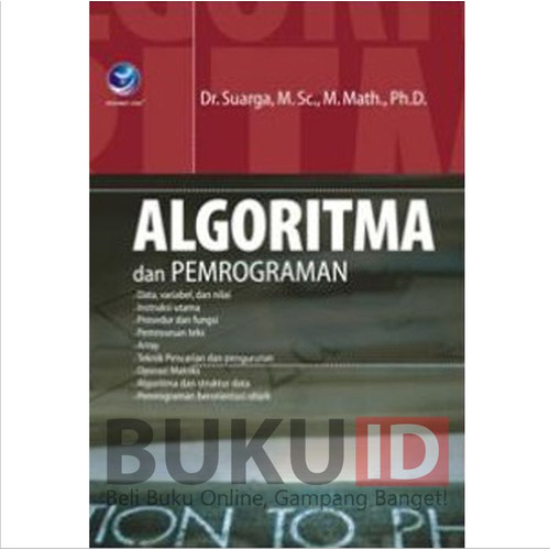 Detail Buku Algoritma Dan Pemrograman Nomer 15