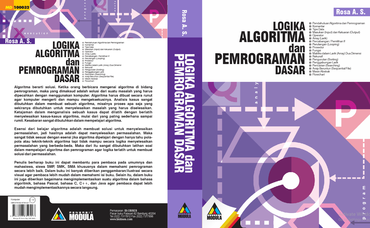 Detail Buku Algoritma Dan Pemrograman Nomer 19