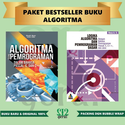 Detail Buku Algoritma Dan Pemrograman Nomer 20