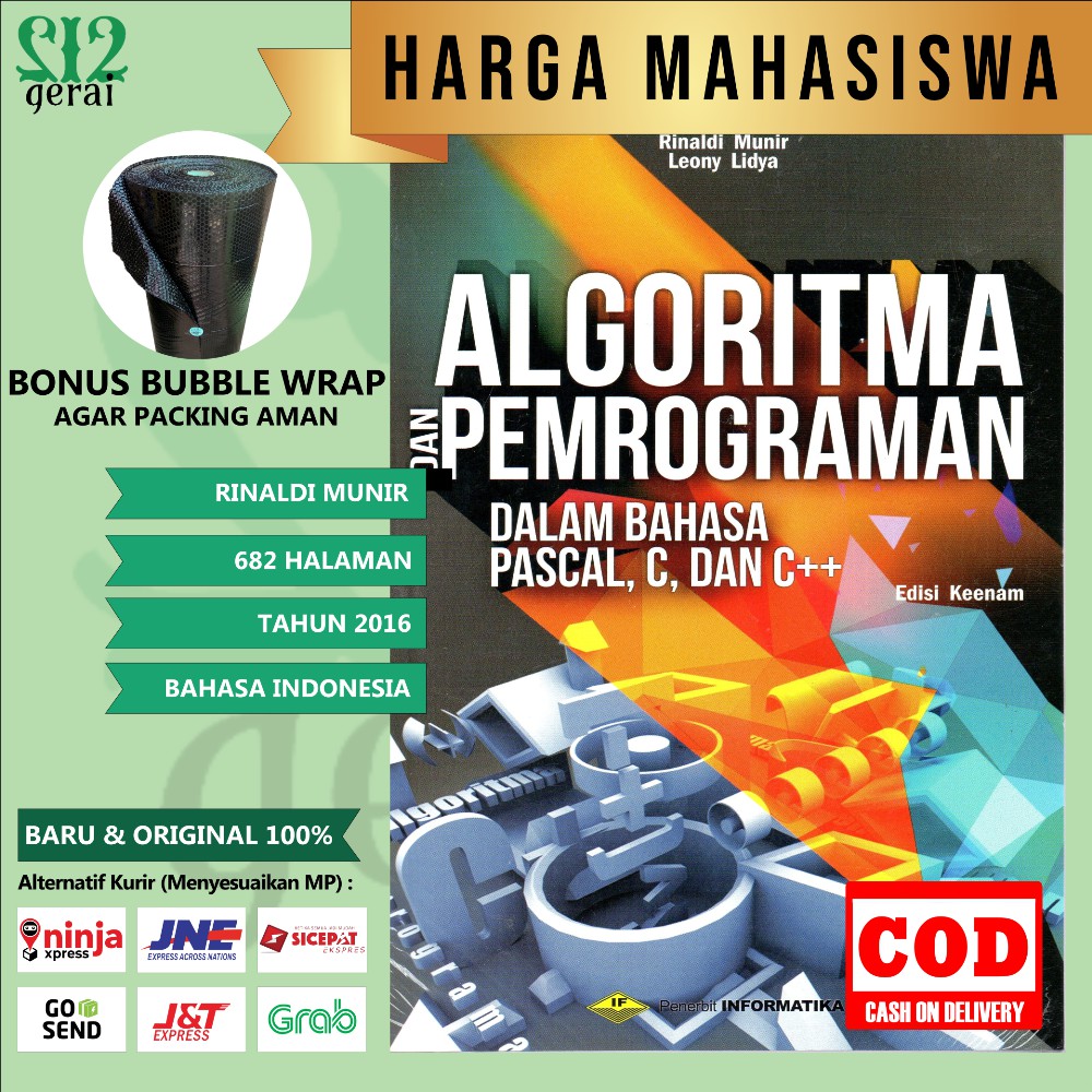 Detail Buku Algoritma Dan Pemrograman Nomer 36