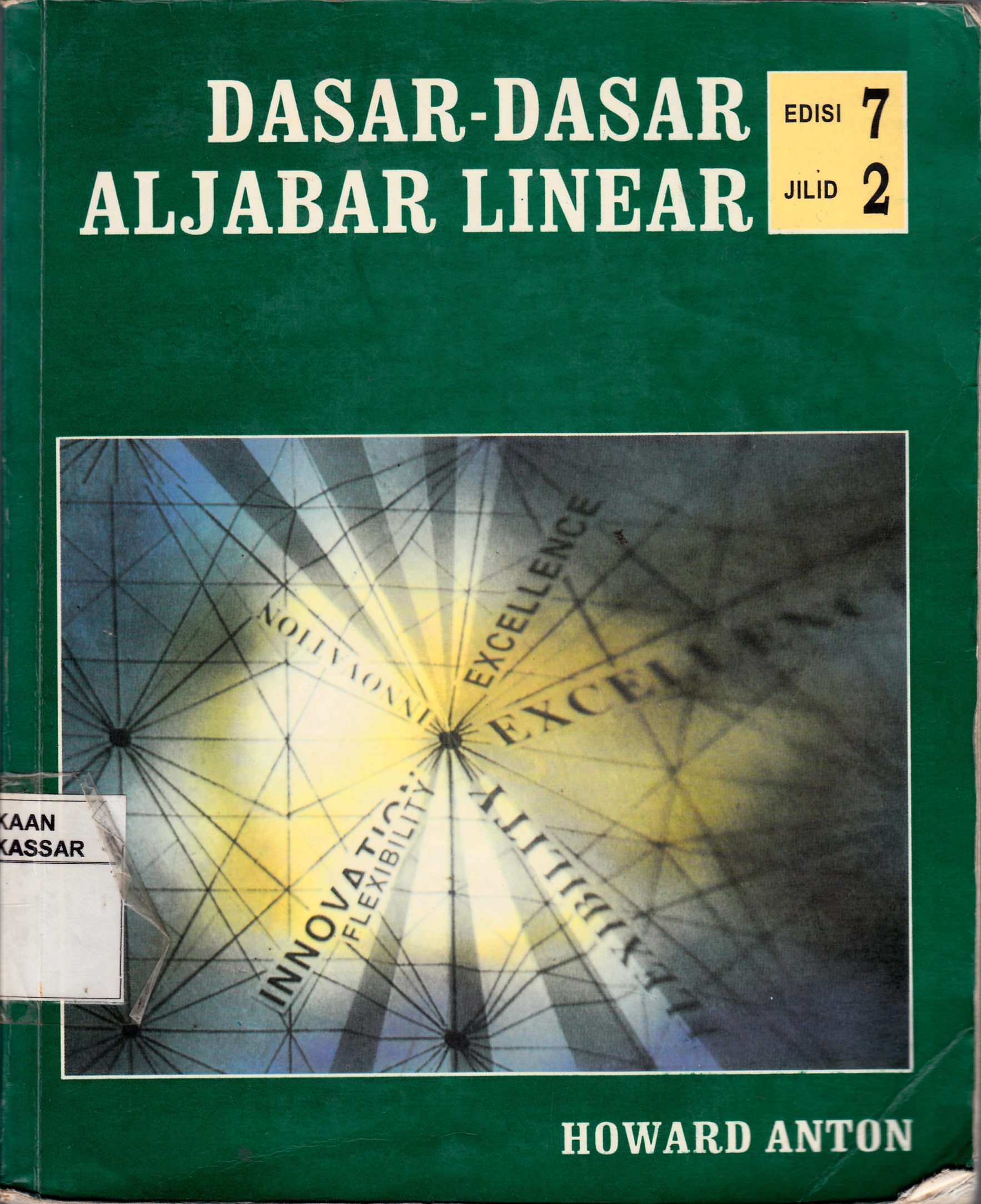 Detail Buku Aljabar Linear Nomer 19