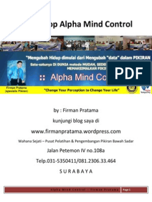 Detail Buku Alpha Mind Control Nomer 51