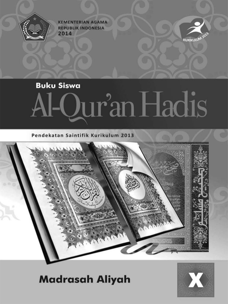 Detail Buku Alquran Hadis Kelas 10 Nomer 4