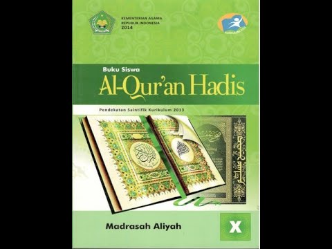 Detail Buku Alquran Hadis Kelas 10 Nomer 39