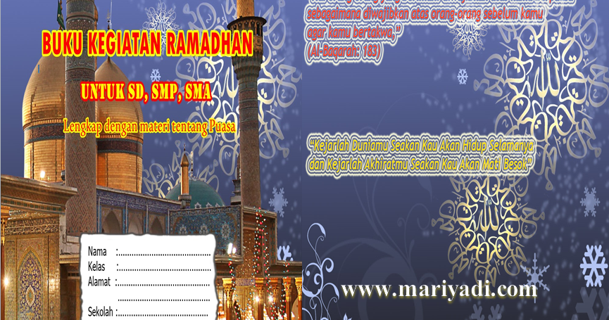 Detail Buku Amaliah Ramadhan Nomer 30