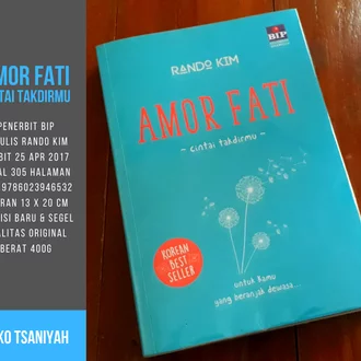 Detail Buku Amor Fati Nomer 38