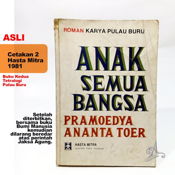 Detail Buku Anak Semua Bangsa Nomer 27