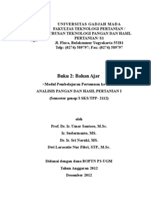 Detail Buku Analisis Pangan Nomer 24