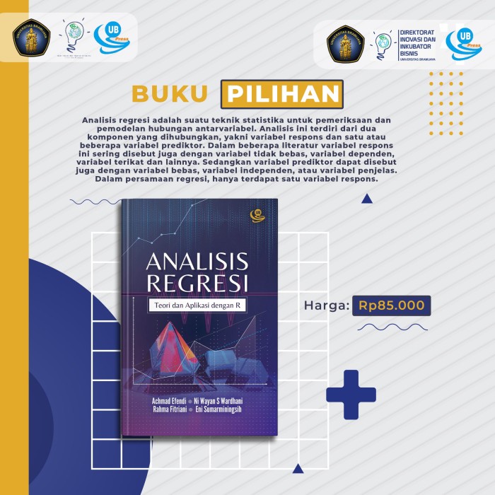 Detail Buku Analisis Regresi Linier Berganda Nomer 11