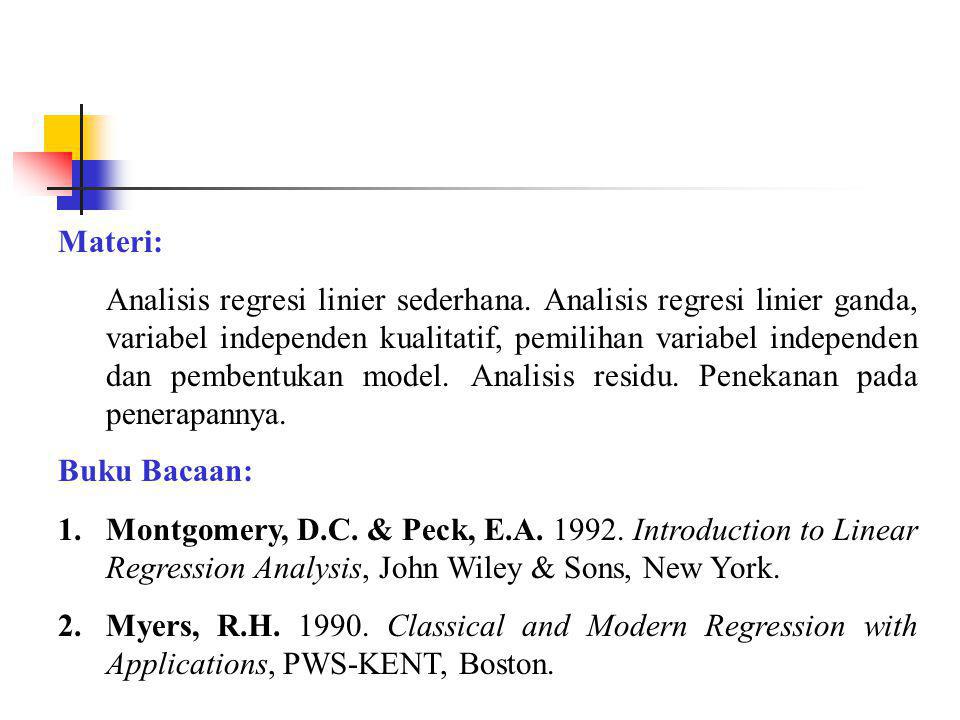 Detail Buku Analisis Regresi Linier Berganda Nomer 20