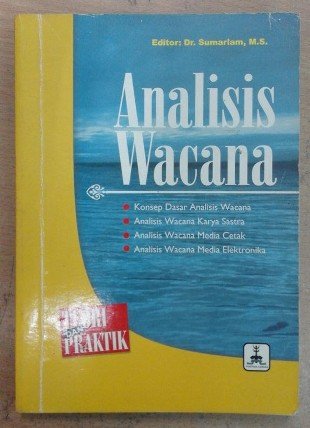 Detail Buku Analisis Wacana Nomer 19