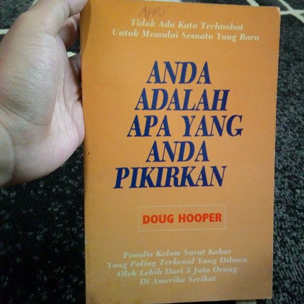 Detail Buku Anda Adalah Apa Yang Anda Pikirkan Nomer 2