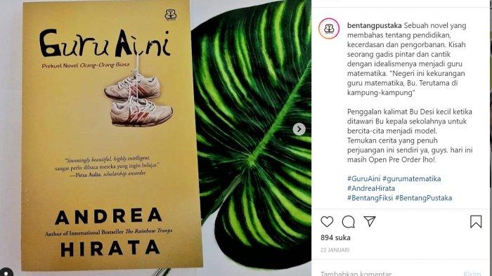 Detail Buku Andrea Hirata Guru Aini Nomer 30