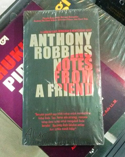 Detail Buku Anthony Robbin Nomer 40