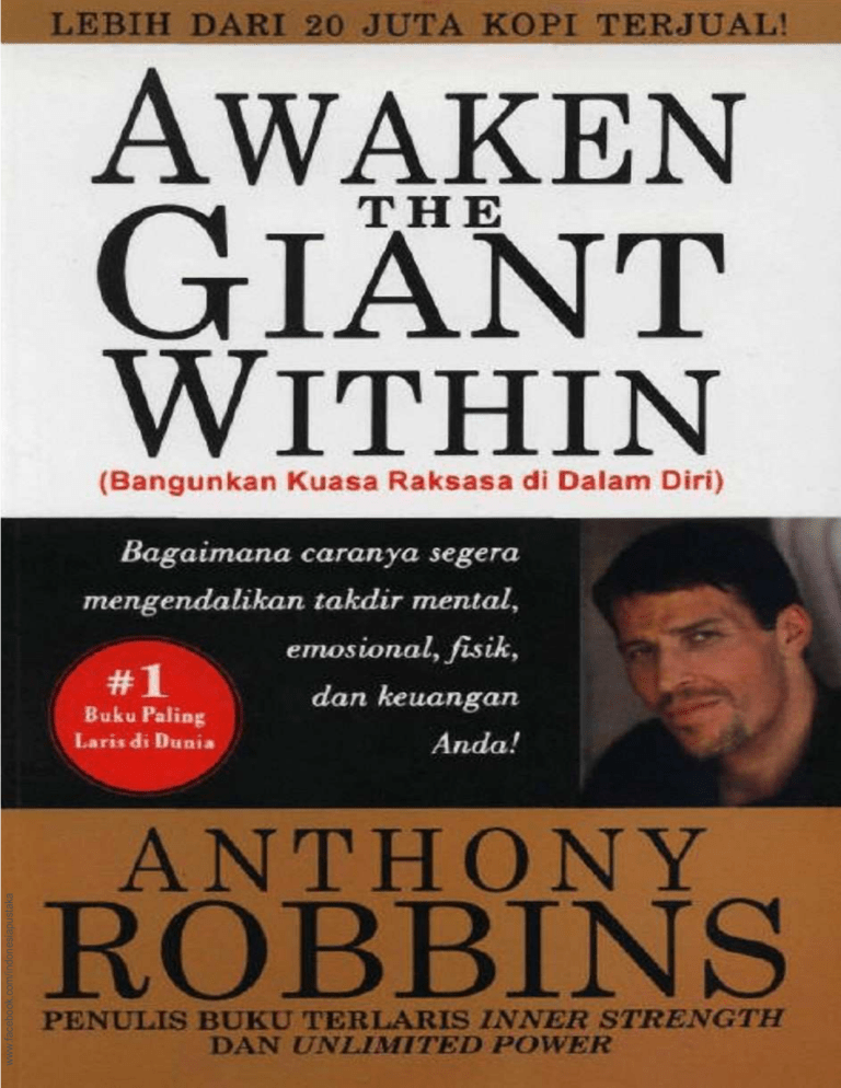 Detail Buku Anthony Robbins Versi Indonesia Nomer 3