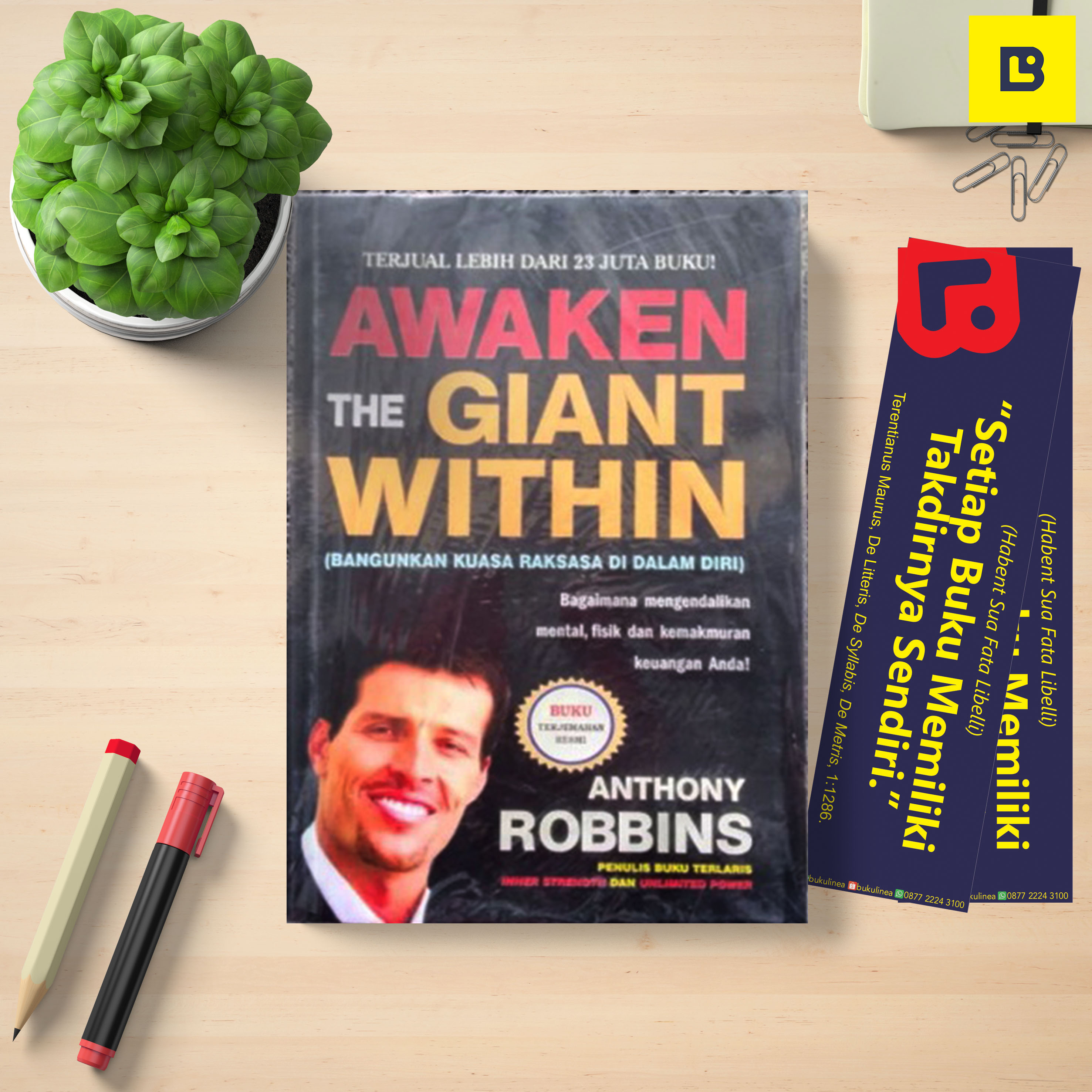 Detail Buku Anthony Robbins Versi Indonesia Nomer 19