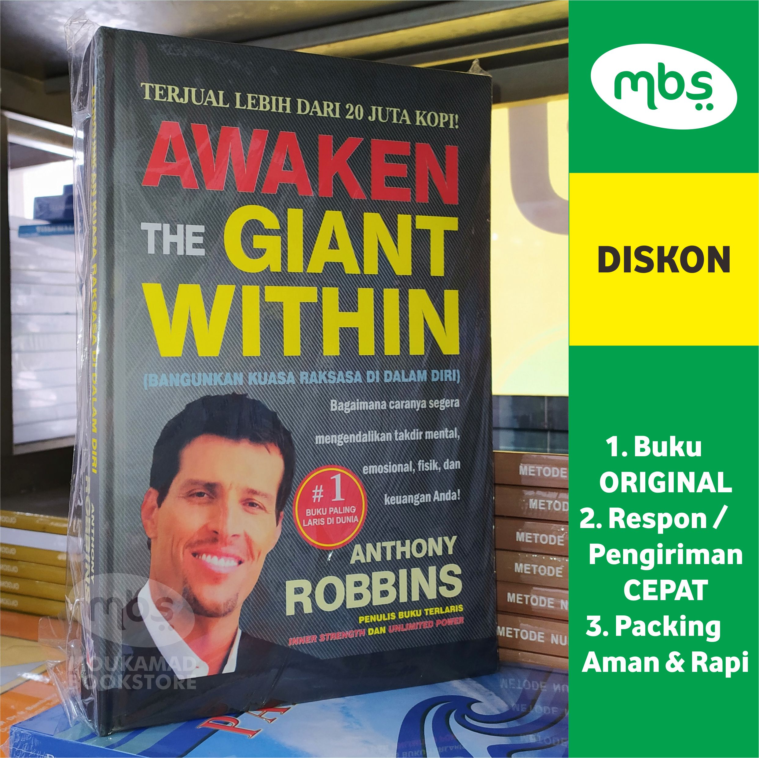 Detail Buku Anthony Robbins Versi Indonesia Nomer 31