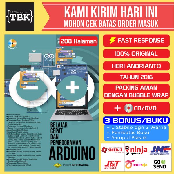 Detail Buku Arduino Belajar Cepat Dan Pemrograman Nomer 27