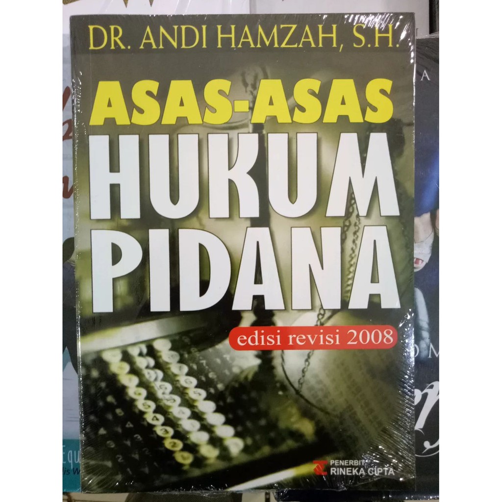 Detail Buku Asas Asas Hukum Pidana Nomer 5