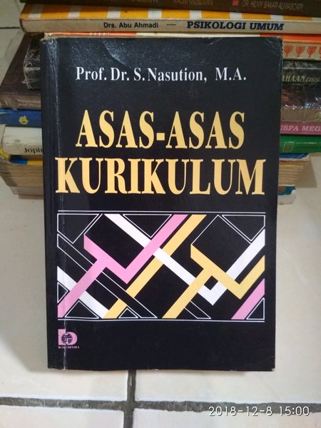 Detail Buku Asas Asas Kurikulum Nomer 6