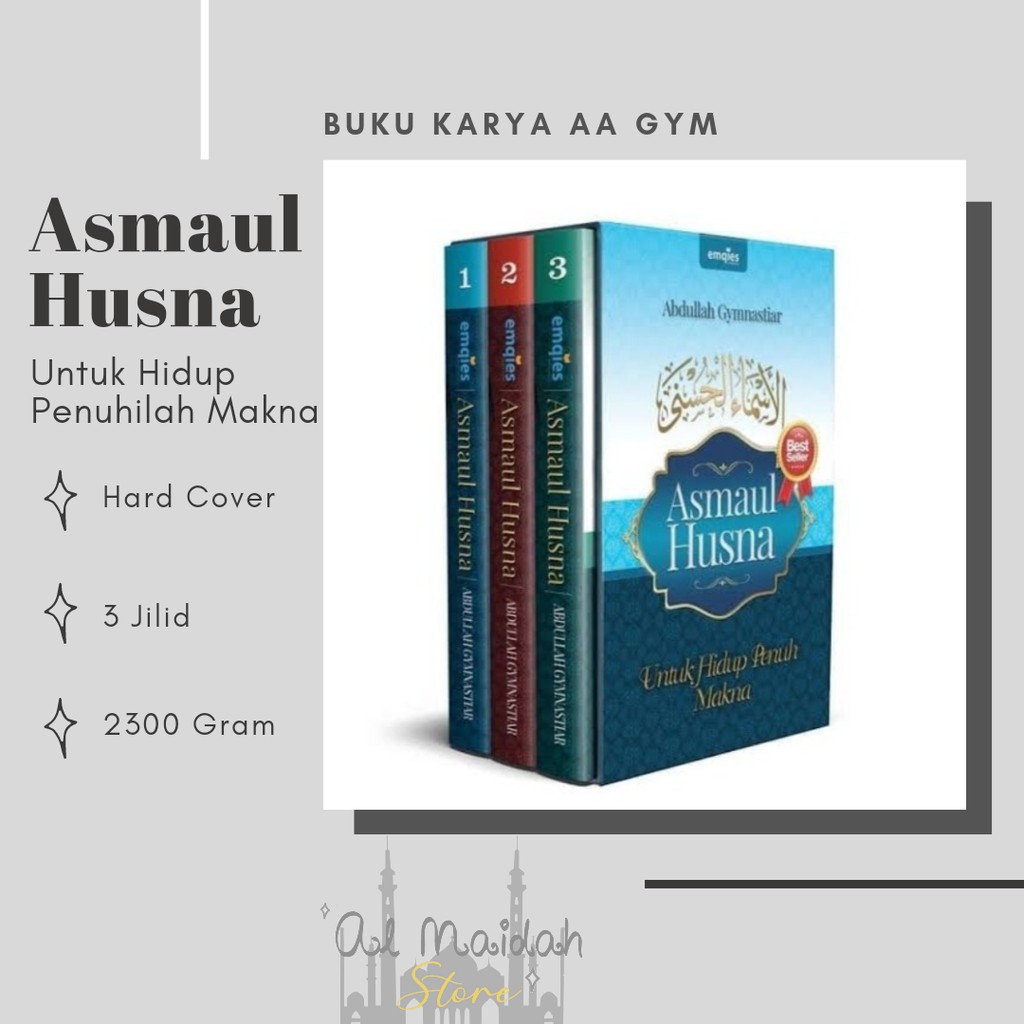 Detail Buku Asmaul Husna Aa Gym Nomer 45