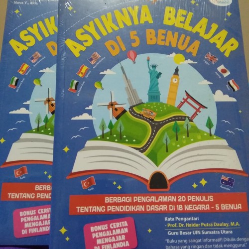 Detail Buku Asyiknya Belajar Di 5 Benua Nomer 13