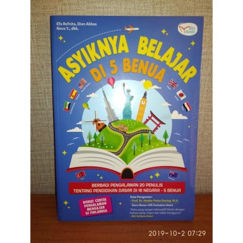 Detail Buku Asyiknya Belajar Di 5 Benua Nomer 7