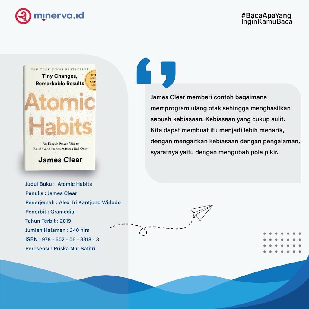 Detail Buku Atomic Habits Nomer 28