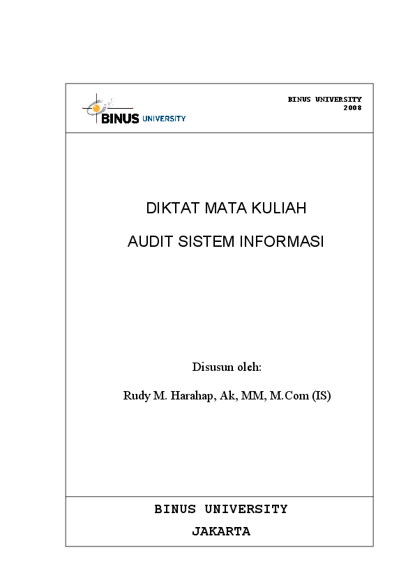 Detail Buku Audit Sistem Informasi Nomer 39