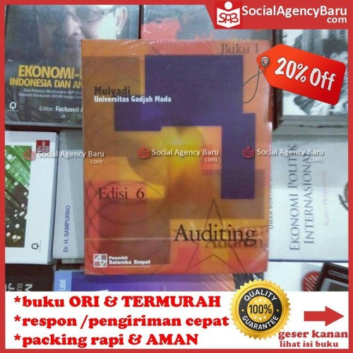 Detail Buku Auditing 1 Mulyadi Nomer 42