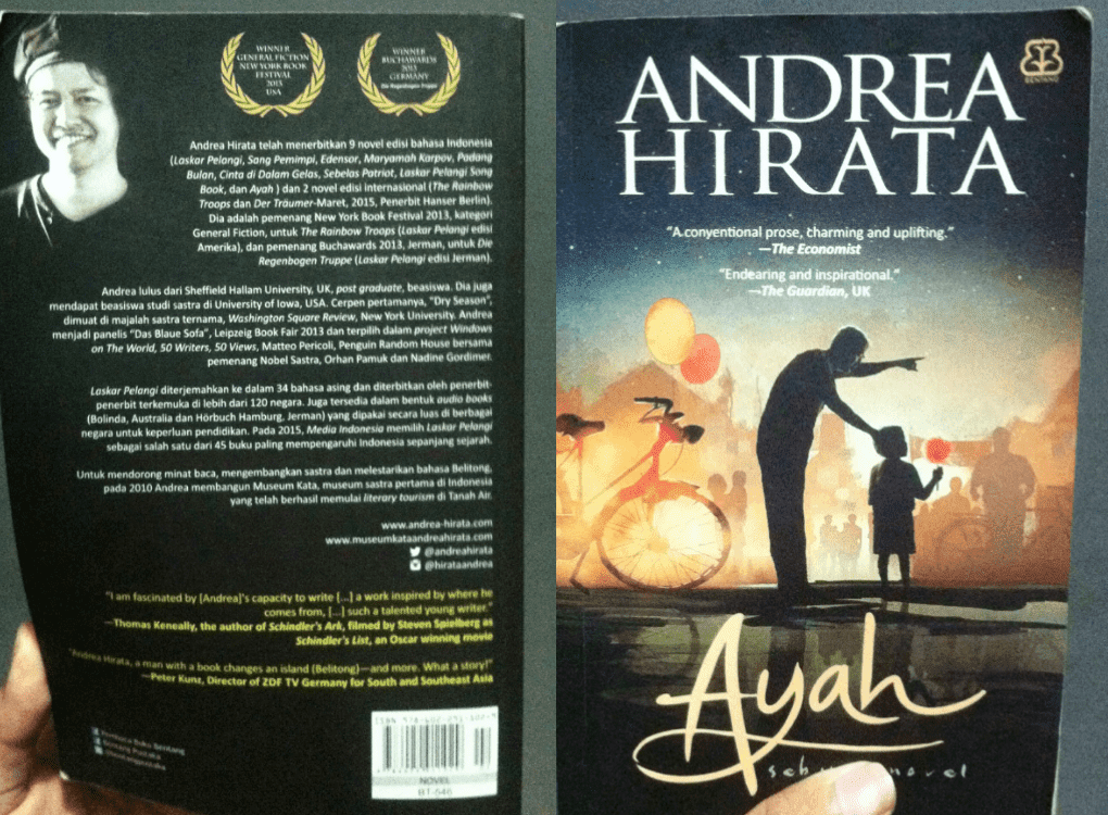 Detail Buku Ayah Andrea Hirata Nomer 9