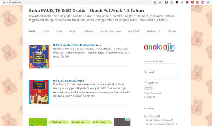 Detail Buku Bacaan Anak Tk Gratis Nomer 21