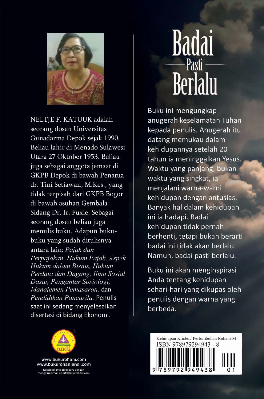 Detail Buku Badai Pasti Berlalu Nomer 18