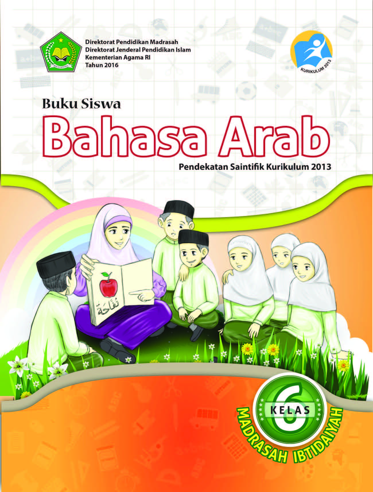 Detail Buku Bahasa Arab Kelas 6 Mi Kurikulum 2013 Nomer 2