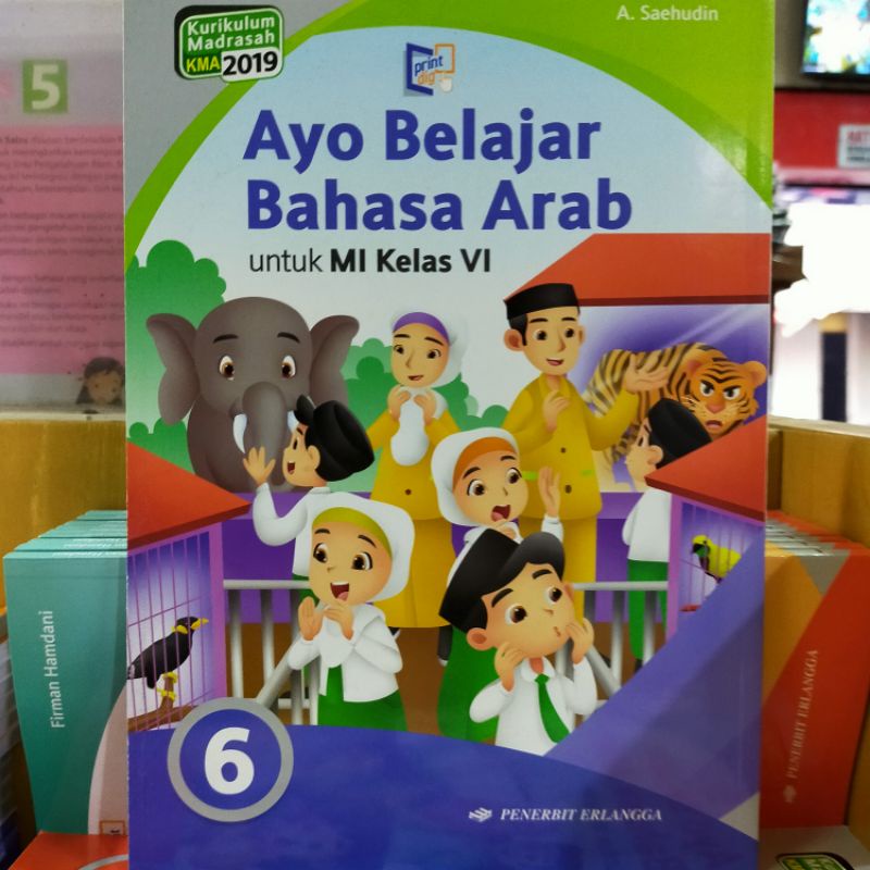 Detail Buku Bahasa Arab Kelas 6 Penerbit Erlangga Nomer 10