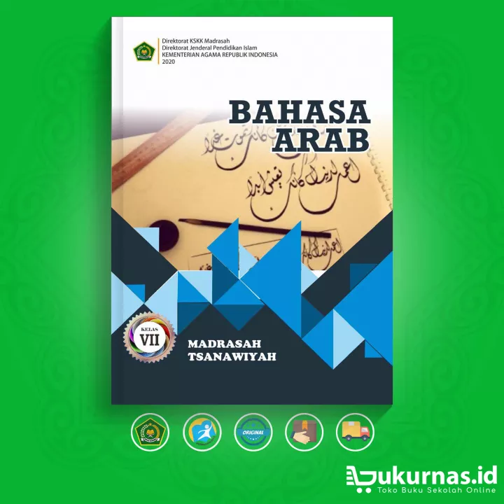 Detail Buku Bahasa Arab Kelas 7 Kurikulum 2013 Revisi 2017 Nomer 44