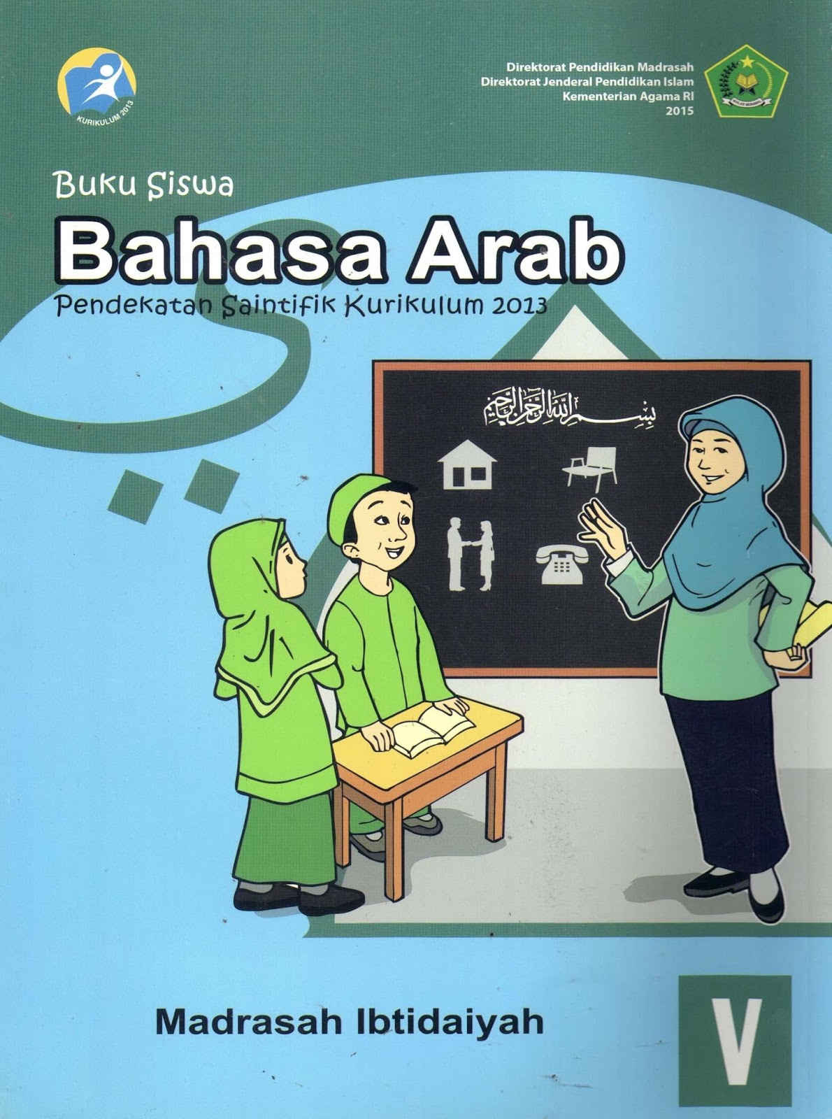 Detail Buku Bahasa Arab Mi K13 Nomer 22